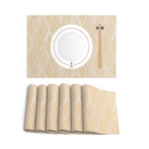 Heat Resistant Placemats For Marble Table | Wayfair